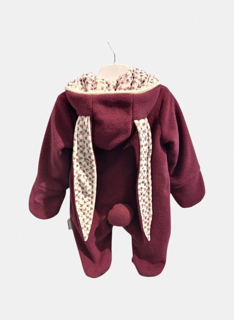 سالوبيت أطفال ميلتون فاخر وردي غامق بتفصيلة دب - Image 3